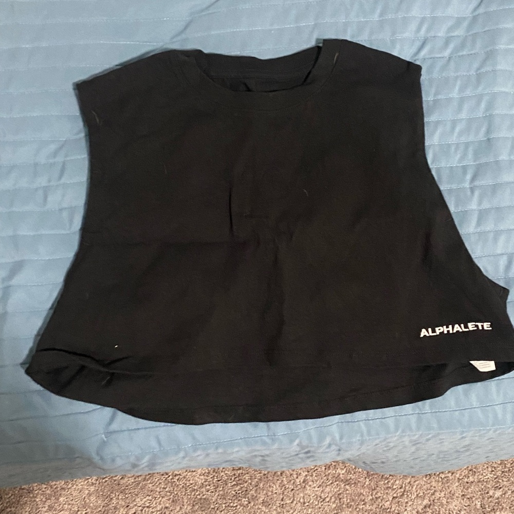 Alphalete heavy Cotten crop